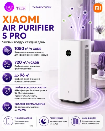Очиститель воздуха Xiaomi Mijia Air Purifier 5 Pro