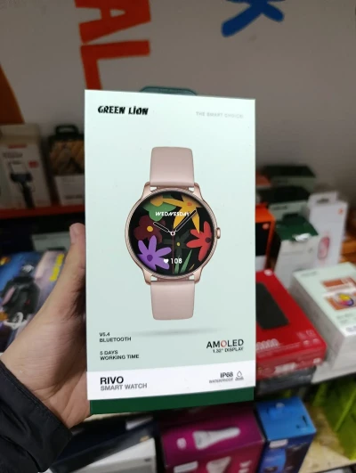 Умные часы Green Lion Rivo Smart Watch, розовый — миниатюра 1