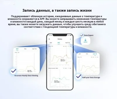 Датчик температуры и влажности Sonoff - ZigBee