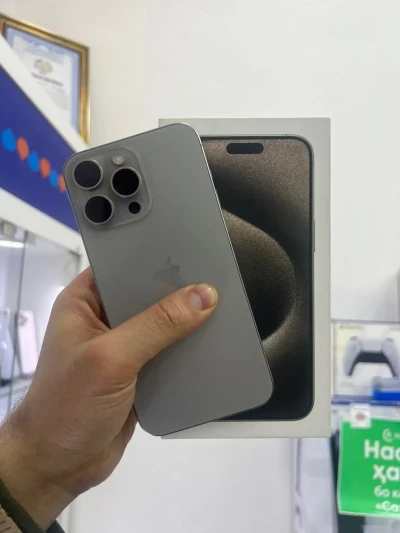 Apple iPhone 15 Pro, 128 gb, Natural Titanium — миниатюра 1