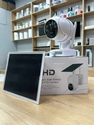Аккумуляторная уличная купольная поворотная WiFi IP камера