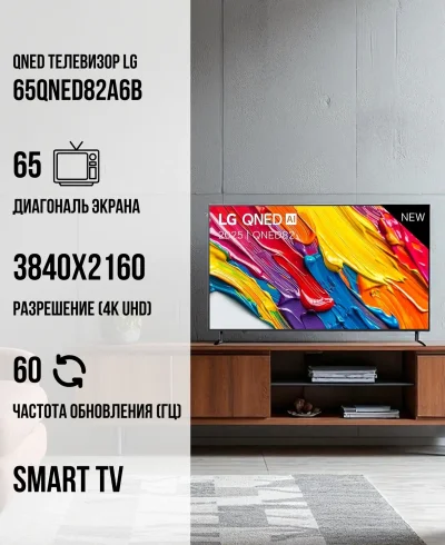 Телевизор LG 65QNED82A6B
