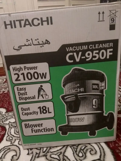 Пылесос Hitachi CV-960F — миниатюра 4