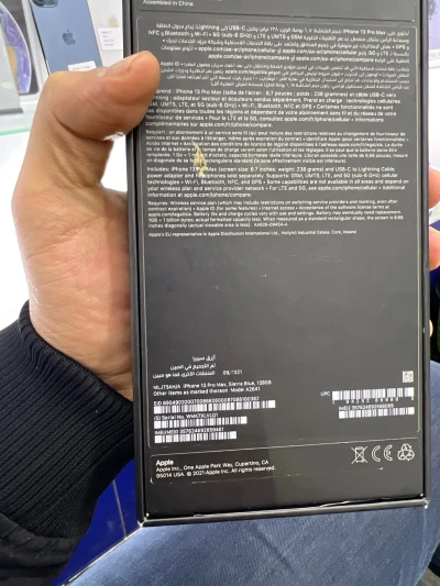 Apple iPhone 13 Pro Max, 256 gb, Sierra Blue — миниатюра 2