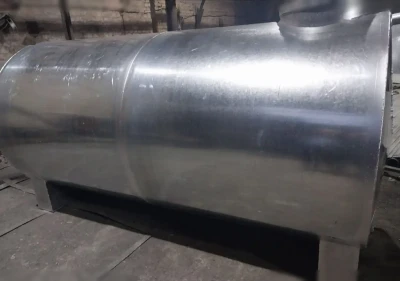 Оцинкованный бочка толщина листа 3.2 обем 10000 тон.