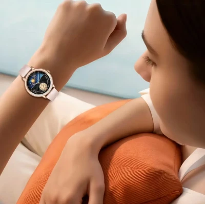 Умные часы Powerology Gazelle Urban Elegance GPS SmartWatch розовый — миниатюра 2