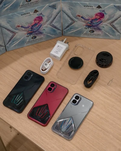 Infinix Gт 50 Рго 24/256гб 6500Maч Вlаск — миниатюра 3