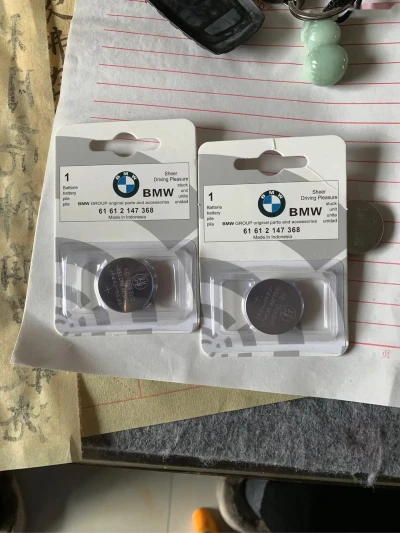 Батарейки ключа BMW CR2450 — миниатюра 4