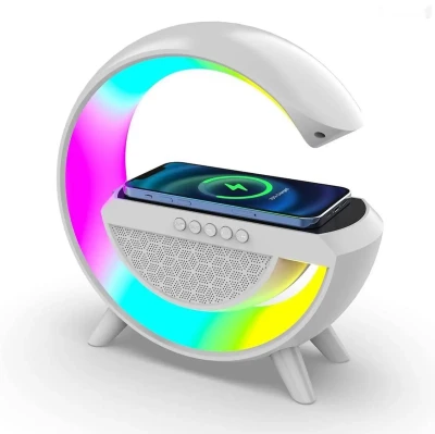 Настольная колонка Led Wireless charger speaker HM-2301 — миниатюра 2