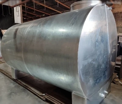 Оцинкованный бочка толщина листа 3.2 обем 10000 тон.