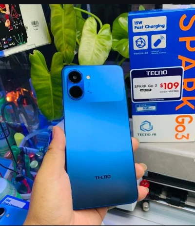 Tecno Spark Go3 4+4/128Gb Black 5260Мач — миниатюра 3
