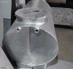 Бочка из оцинкованный стали 500л.