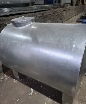 Бочка из оцинкованный стали 1000л