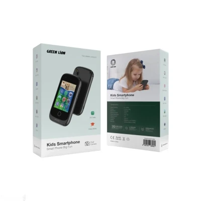 Детский смартфон Green Lion Kids Smartphone Small Phone Big Fun черный