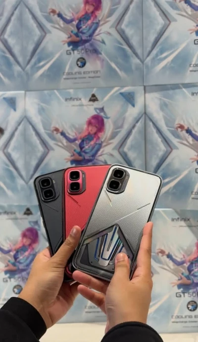 Infinix Gt50pro 5G 24/256Gb titanium — миниатюра 2