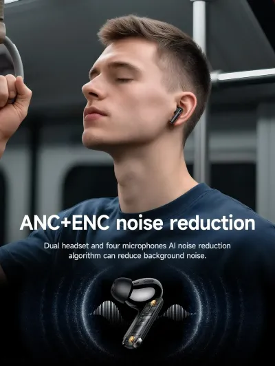 Умные наушники с переводчиком Hoco EQ27 Al+ Translation ANC+ENC