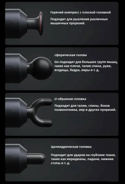 Массажёр Mijia Smart Fascial Gun H3