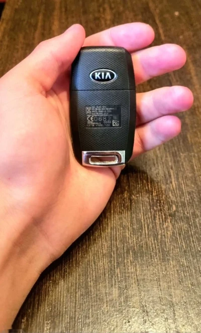 Ключ Kia Sorento UM с 2015 года выкидной с чипом 6F-60 — миниатюра 2