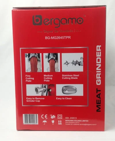 Мясорубка bergamo-2645