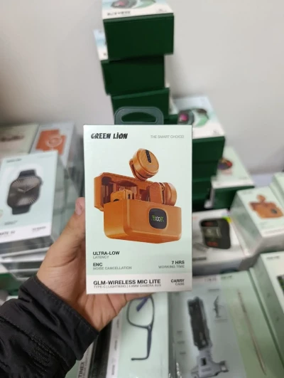 Беспроводной микрофон Green Lion GLM-Wireless Mic Lit with Type-C & Lightning Ca — миниатюра 1