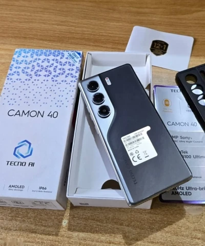 Tecno Camon 40 8+8/256Gb Black Global Version — миниатюра 3