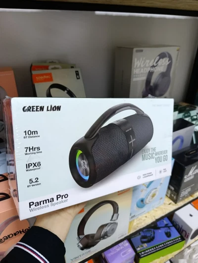 Портативная колонка Green Lion Parma Pro Wireless Speaker серый