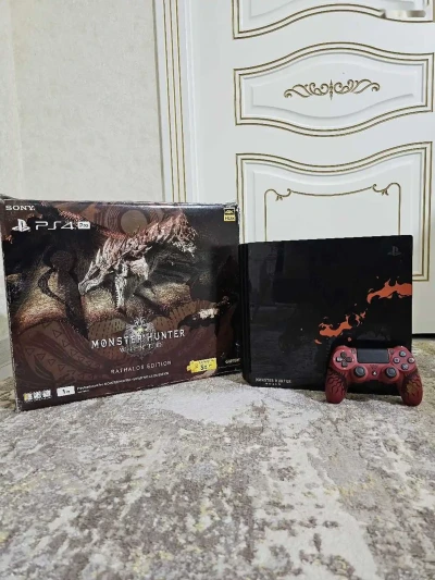 Игровая приставка Sony Playstation 4 pro limited edition 9.00 — миниатюра 1