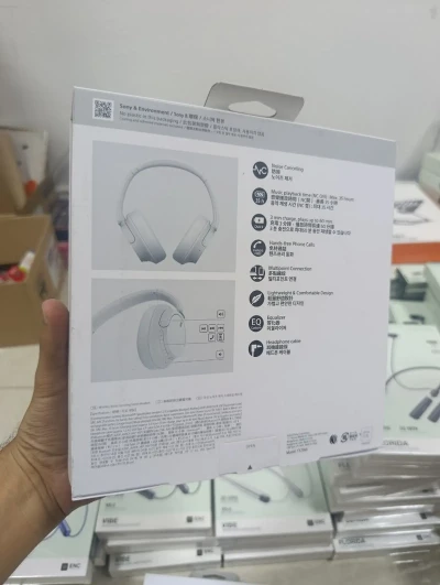 Беспроводные наушники Sony wh ch720n белый — миниатюра 2