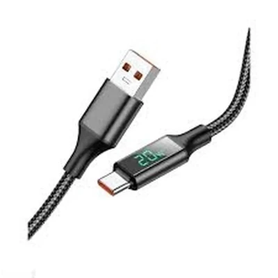 Кабель Type--C to Lighting BU32 черный — миниатюра 2