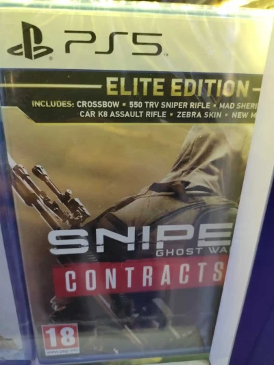 Игра Sniper contracts ps5 — миниатюра 1