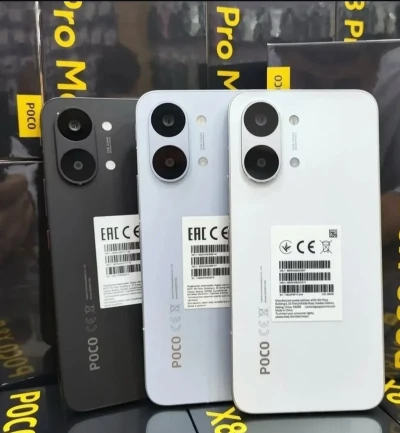Xiaomi Poco X8pro Max 5G 12+6/512Gb Black 8500Мач — миниатюра 1