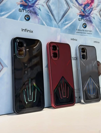 Infinix Gt 50 pro 5G 24/256Gb titanium 6500Мач — миниатюра 2
