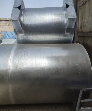 Бочка из оцинкованный стали 1000л