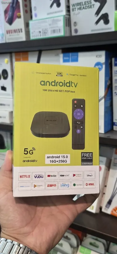 Смарт ТВ Android TV 4K UltraHD