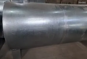 Бочка оцинкованная 3000л.