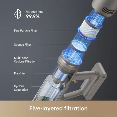 Беспроводной ручной пылесос Dreame Z10 Station Cordless Vacuum Cleaner