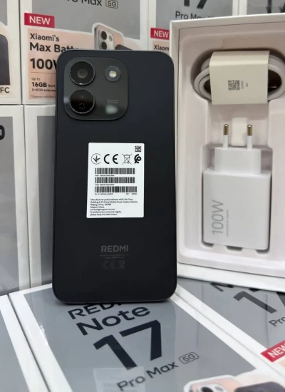 Xiaomi Redmi Note 17pro Max 5G 8+4/512Gb Black Global Version — миниатюра 2