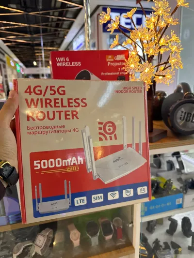 Wi-Fi Роутер LTE с встроенным аккумулятором 5000 mah — миниатюра 1