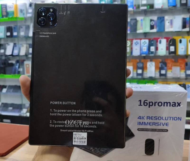 Планшет OZCT 16 Pro Max 2sim 16/512gb 8000мач
