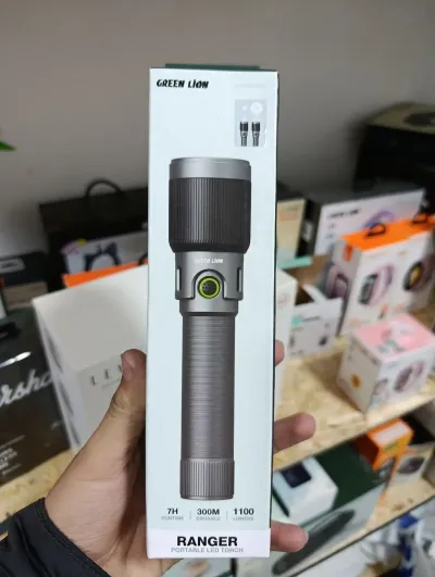 Фонарик Green lion Ranger Portable LED Torch 3000 mAh — миниатюра 1