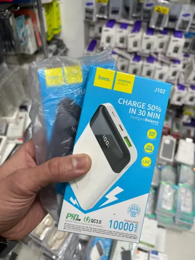 Внешний аккумулятор Power Bank HOCO J102 10000 mAh 20W — миниатюра 1