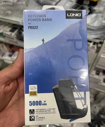 Внешний аккумулятор-брелок Ldnio PR522 5000mAh Portable Power Bank - Keychain