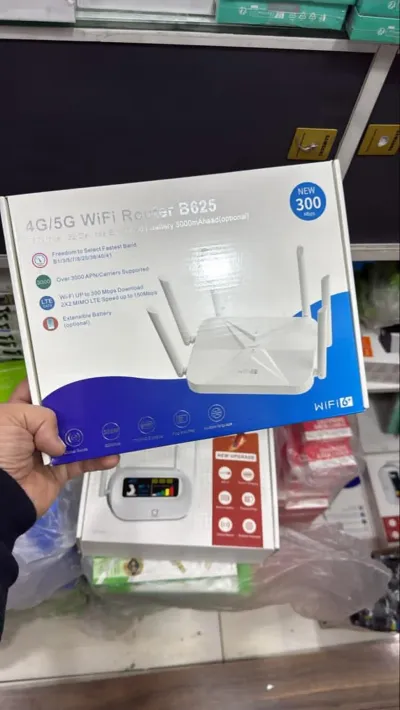 4G/5G WiFi Router B625 с аккумулятором — миниатюра 1