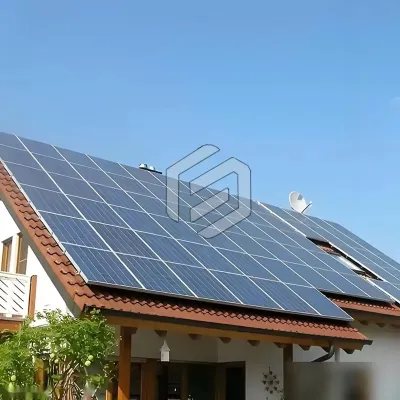 Монокристаллическая солнечная панель BIPV 550 Вт 1000 fDWw на заказ — миниатюра 2