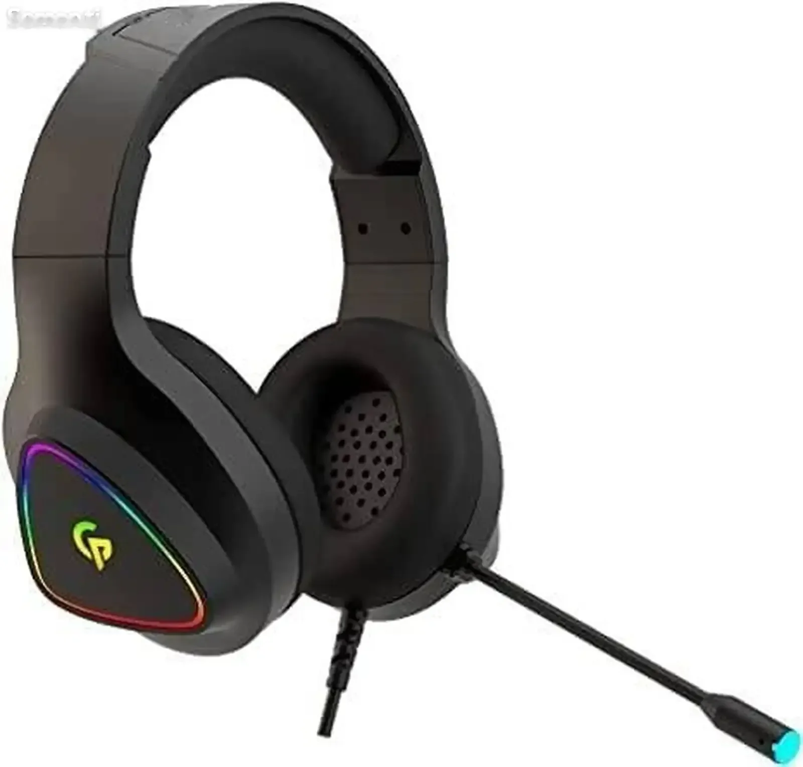 Проводные игровые наушники Porod HD Sound with RGB черный