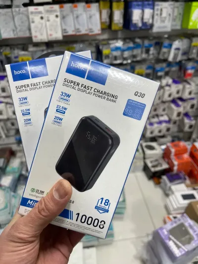 Hoco Внешний аккумулятор Универсальный Доп. Аккумулятор 10000mAh, Q30, 1 USB-A 2 — миниатюра 1