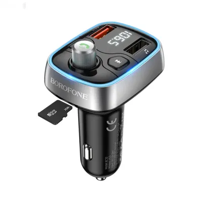 Автомобильный FM модулятор Bluetooth Borofone BC32