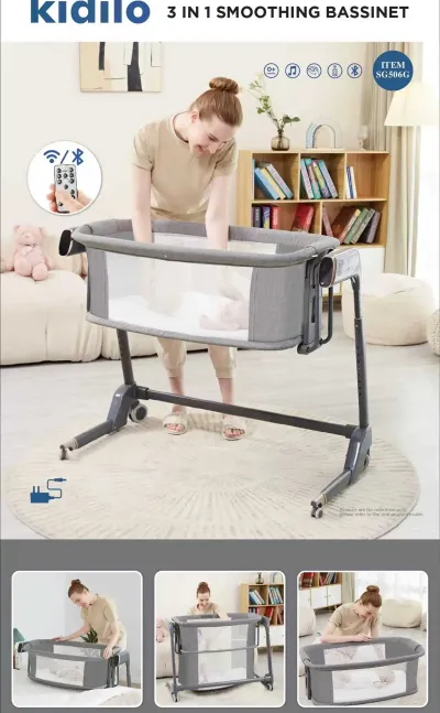 Кровать колыбель Kidilo 2в1