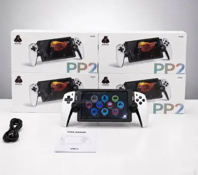 Игровая консоль портативная SJGAM M28 128GB Ram PS2 симулятор приставка ретро — миниатюра 2