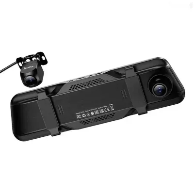 Автомобильный видеорегистратор HOCO DV16 HD IPS дисплей, 2 камеры — миниатюра 4